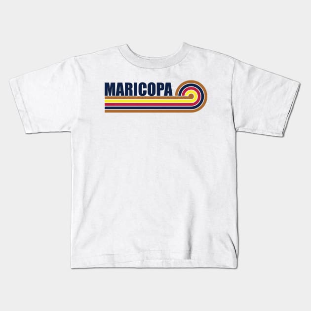 Maricopa Arizona horizontal sunset Kids T-Shirt by DPattonPD